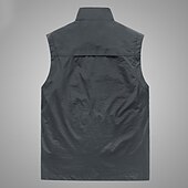 Недорогие Жилеты-Муж. Жилет для туризма и прогулок Зимнее пальто Флисовый жилет для туризма и прогулок Зима Осень на открытом воздухе Сохраняет тепло Флисовая подкладка Удобный Жилет Охота Рыбалка Восхождение