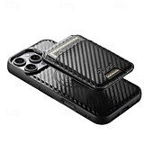 お買い得  iPhone用ケース-電話 ケース 用途 iPhone 16 Pro Max プラス iPhone 15 プロマックスプラス iPhone 14 13 12 Pro Max Plus iPhone 14 Pro Max iPhone 13 12 Pro Max バックカバー スタンド付き 取り外し可 磁石バックル レトロ風 TPU PC PUレザー