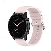 رخيصةأون عصابات الساعات الأخرى-حزام الساعة الذكية متوافق مع Amazfit هوامي أمازفيت ستراتوس 2 أمازفيت بيس ستراتس أمازفيت Amazfit GTR 47mm Amazfit GTR 2e ساعة ذكية حزام قابل للتعديل حلقة فردية عصابة الرياضة إستبدال معصمه