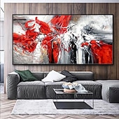 cheap Abstract Paintings-Mintura Handmade Abstract Colorful Oil Paintings On Canvas Wall Art Decoration Modern Picture For Home Decor Rolled Frameless Unstretched Painting