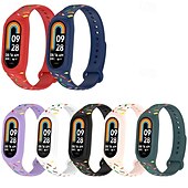 cheap Other Watch Bands-Smart Watch Band Compatible with Xiaomi Mi Band 8 Smartwatch Strap Adjustable Solo Loop Sport Band Replacement  Wristband