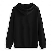 preiswerte Herren Elite Hoodies &amp; Sweatshirts-Herren Kapuzensweatshirt Vollreißverschluss-Kapuzensweatshirt Schwarz Weiß Mit Kapuze Farbblock Baum Pflanzen Reißverschluss Tasche Arbeit Sport &amp; Outdoor Lässig Cool Designer Grafik Herbst Winter