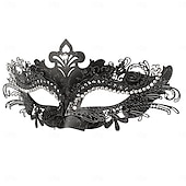 cheap Mask-Phantom Of The Opera Queen Carnival Mask Venetian Mask Columbina Adults&#039; Women&#039;s Half Face Party Masquerade Carnival of Venice Halloween Carnival Mardi Gras Easy Carnival Costume