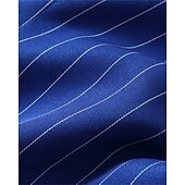 abordables Blazers Clásicos para Hombres-Hombre Trajes chaqueta Negocio Fiesta de Cóctel Fiesta de Boda Moda Casual Primavera &amp; Otoño Poliéster Rayas Botones Bolsillo Cómodo Botonadura Simple Chaqueta de sport Amarillo Azul Piscina Morado