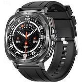 abordables Montres connectées-iMosi ET492 Montre intelligente 1.43 pouce Smartwatch Montre Connectée Bluetooth ECG + PPG Surveillance de la température Podomètre Compatible avec Android iOS Femme Hommes Mode Mains-Libres