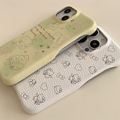 お買い得  iPhone用ケース-電話 ケース 用途 iPhone 16 Pro Max プラス iPhone 15 プロマックスプラス iPhone 14 13 12 Pro Max Plus iPhone 14 Pro Max iPhone 13 12 Pro Max バックカバー 耐衝撃 レトロ風 TPU PUレザー