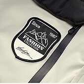 baratos Casacos Leves, Polares &amp; Caminhada-Homens Jaqueta Softshell Jaqueta de Trilha Jaqueta de lã para caminhada Inverno Ao ar livre Bloco de cor Térmico / Quente Forro de Velocino A Prova de Vento Impermeável Jaqueta corta-vento Viajar