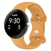 お買い得  その他の時計バンド-スマートウォッチバンド と互換性があります Google Pixel Watch スマートウォッチ ストラップ ソロループ スポーツバンド 置換 リストバンド