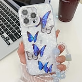 お買い得  iPhone用ケース-電話 ケース 用途 iPhone 16 Pro Max プラス iPhone 16 Proマックス iPhone15 iPhone 15 Pro Max iPhone 14 Pro Max iPhone 13 Pro Max バックカバー リストストラップ付き 耐衝撃 レトロ風 TPU PC