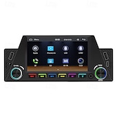 economico Kit vivavoce bluetooth per auto-Schermo CarPlay da 4,7 pollici, lettore musicale MP5 HD, retrovisore, navigatore per auto