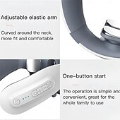 levne Masáž celého těla-elektrický masážní přístroj na krk s více režimy pro úlevu od bolesti krku mini masážní přístroj pro domácí použití