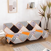 abordables Housse de canapé-housse de canapé imprimée housse extensible et élégante idéale pour protéger et rafraîchir votre canapé ajoute une touche décorative à la décoration de votre salon