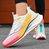 economico Sneakers da uomo-scarpe da corsa sportive leggere da uomo – scarpe da ginnastica con lacci in mesh traspirante con suola ammortizzante per palestra e fitness all&#039;aperto