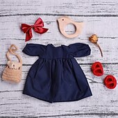 abordables Ensembles de Vêtements et Accessoires pour Poupées-ensemble de vêtements de poupée waldorf fait à la main pour poupée de 12 pouces poupée muppet faite à la main pour cadeaux de Noël