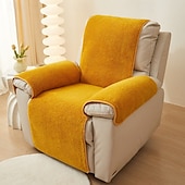 abordables Fauteuils inclinables, à oreilles-Housse de fauteuil inclinable en polaire, douce et confortable, parfaite pour protéger et rafraîchir votre fauteuil inclinable, ajoute confort et chaleur à votre salon ou à votre décoration de cinéma