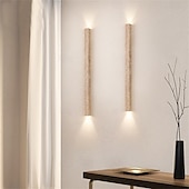 abordables Appliques murales d&#039;intérieur-applique murale wabi-sabi applique murale japonaise en travertin naturel luminaire mural à LED éclairage mural en pierre calcaire jaune 110-240v 1 lumière