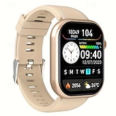 Χαμηλού Κόστους Smartwatch-ανδρικό έξυπνο ρολόι 2,01 ιντσών υψηλής ευκρίνειας πλήρους οθόνης αφής αθλητικά έξυπνα ρολόγια κλήσης/απάντησης τηλεφώνων ύπνου βήμα θερμίδων παρακολούθησης δραστηριότητας πληροφορίες κλήσης προτροπή
