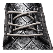 economico Semi-formale-scarpe oxford da uomo in similpelle con motivo intrecciato e design allacciato - calzature formali eleganti per lavoro, matrimoni ed eventi speciali