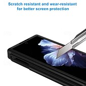economico Cover Samsung-telefono Custodia Per Piega a Z 6 Per retro Con supporto Portamatite Resistente agli urti Retrò TPU PC