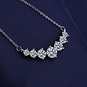 economico Parure di gioielli-I monili nuziali 1 Lega Orecchini Collane Per donna Di tendenza Moda Romantico Fantasia Gioia Di forma geometrica Parure di gioielli Per Feste