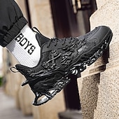 economico Sneakers da uomo-scarpe da ginnastica sportive leggere da uomo a tema drago – design unico della suola scolpita, scarpe da corsa traspiranti e comode per lo sport e lo street style