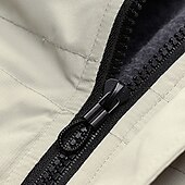 baratos Casacos Leves, Polares &amp; Caminhada-Homens Jaqueta Softshell Jaqueta de Trilha Jaqueta de lã para caminhada Inverno Ao ar livre Bloco de cor Térmico / Quente Forro de Velocino A Prova de Vento Impermeável Jaqueta corta-vento Viajar