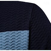 economico Polo Elite da Uomo-Per uomo Polo con zip Lavoro Affari Collo ripiegato Manica Corta Blocco di colori Cerniera Estate Primavera Autunno Bianco perla Nero Blu marino Polo con zip