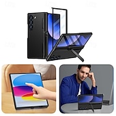 Недорогие Чехлы для Samsung-телефон Кейс для Назначение Z-сгиб 6 Кейс на заднюю панель со стендом Защита от удара Ретро ТПУ ПК