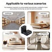 cheap Indoor IP Network Cameras-Mini Security Camera Real-Time Monitoring Infrared Night Vision Motion Detection Easy Install Indoor Nanny &amp; Pet Camera