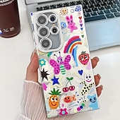 رخيصةأون جراب سامسونج-هاتف غطاء من أجل سامسونج جالاكسي S24 S24 Ultra Plus س24 FE S23 Ultra A55 A35 A25 A15 5G أ 54 اس 25 الترا غطاء خلفي ضد الصدمات مكتب  /  الأعمال TPU الكمبيوتر الشخصي