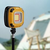 お買い得  作業灯-充電式 LED 作業灯 2000 ルーメン COB 投光器 内蔵 4000mAh 磁気ベース付き &amp;180度回転可能 5つの照明モード 作業現場照明 車の修理 キャンプ用 g500 1個