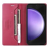 Χαμηλού Κόστους Samsung Θήκη-τηλέφωνο tok Για S24 S24 Ultra Plus S24 FE S23 S22 S21 S20 Ultra Plus FE S25 Ultra Αναποδογυρίστε το κάλυμμα με βάση στήριξης Υποδοχή κάρτας Ανθεκτική σε πτώσεις Ρετρό TPU PU δέρμα