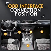 お買い得  OBD-obd2 スキャナー 車の診断スキャンツール 故障コードリーダー 5.1 接続 エラークリアツール 携帯電話アプリコントロール