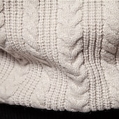 preiswerte Herrenpullover-Herren Pullover Strickpullover Pullover mit Fair-Isle-Muster Gerippt Gedrehtes Stricken Standard Strick Farbblock Rundhalsausschnitt Modisch Basic Freizeitskleidung Verabredung Bekleidung Herbst