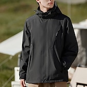 preiswerte Fleece &amp; 3 in 1 Jacken-Damen Soft Shell Jacke Wanderjacke Winter Draussen warm Fleece-Futter Windundurchlässig Wasserdicht 3-in-1-Jacke Vliesjacken Windbreaker-Jacke Reisen Hellrosa Schwarz Weiß Gelb Rosa