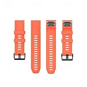 levne Pásky na hodinky Garmin-Pásek hodinek pro Garmin Fenix 8 43mm 7S Pro 6S 5S Plus Epix Pro 42mm Approach S70 42mm Instinct 2S Descent Mk2S D2 Delta S 20mm Silikon Výměna, nahrazení Popruh Nastavitelný Sportovní značka Náramek
