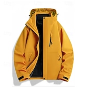 halpa Fleece ja 3 in 1 takit-Miesten Naisten Softshell-takki Vaellustakki Talvi ulko- Tuulenkestävä Vedenkestävä 3-in-1-takki Fleecetakit Tuulitakki takki Matkailu Musta Keltainen Armeijan vihreä Punainen Purppura