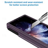 economico Cover Samsung-telefono Custodia Per Piega a Z 6 Per retro Con supporto Portamatite Resistente agli urti Retrò TPU PC