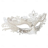 cheap Mask-Phantom Of The Opera Queen Carnival Mask Venetian Mask Columbina Adults&#039; Women&#039;s Half Face Party Masquerade Carnival of Venice Halloween Carnival Mardi Gras Easy Carnival Costume