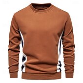 abordables Sudaderas y Sudaderas Elite para Hombres-Hombre Sudadera con capucha y cremallera Pull-over Albaricoque Negro Azul Marino Azul Piscina Naranja Cuello Mao Bloque de color Deporte Deportes Fin de semana Ropa de calle Fresco Casual Primavera