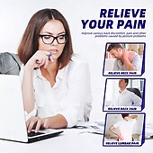 お買い得  矯正装具＆サポーター-男性と女性のためのアップグレードされた姿勢矯正バックブレース、姿勢を改善し痛みを和らげる新しいバージョンの腰椎サポート、首、肩、腰の痛みに対する完全な背中のサポート