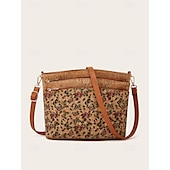 economico Borse a Tracolla-borsa a tracolla vintage boho con motivi geometrici - borsa a tracolla leggera ed elegante per le donne, ideale per tutti i giorni e per i viaggi