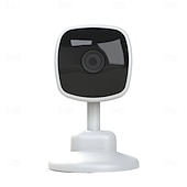 cheap Indoor IP Network Cameras-Compact Indoor Plug-In Smart Security Camera 1080P HD Video Motion Detection Two-Way Audio Easy Set Up