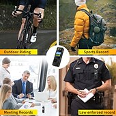 cheap Indoor IP Network Cameras-1080P Sports Camera 1.54inch Screen WiFi Camcorder with Audio &amp; Video Recording Wearable Mini Cameras for Riding/Meeting