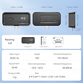 זול מכשירי חשמל לבית-שלט מיני חכם wifi bt שלט אינפרא אדום עבודה מסוג-c עם alexa google home