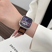 זול להקות Apple Watch-סולו לופ מותאם ל רצועת השעון של Apple Watch 38 מ&quot;מ 40 מ&quot;מ 41 מ&quot;מ 42 מ&quot;מ 44 מ&quot;מ 45 מ&quot;מ 49 מ&quot;מ נשים מתכוונן דמוי עור רצועת שעון חלופית ל iwatch Ultra 2 Series 9 8 7 SE 6 5 4 3 2 1