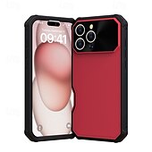 お買い得  iPhone用ケース-電話 ケース 用途 iPhone 16 Pro Max プラス iPhone 15 プロマックスプラス バックカバー 磁石バックル ワイヤレス充電をサポート 耐衝撃 レトロ風 TPU PC