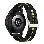 cheap Samsung Watch Bands-Watch Band for Samsung Galaxy Watch 7/6/5/4 40/44mm, Galaxy Watch 5 Pro 45mm, Galaxy Watch 4/6 Classic 42/46/43/47mm, Watch 3, Active 2, Gear S2 Silicone Replacement  Strap Adjustable Sport Band
