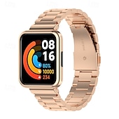 billige Andre klokkebånd-Reim til Smartklokke Kompatibel med Xiaomi Redmi klokke 2 Smartklokke Stropp Justerbar Solo loop Sportsrem Erstatning Armbånd