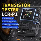 זול כלי תיקון לרכב-בודק טרנזיסטור mosfet טרנזיסטור בודק קבלים בודק רכיב אלקטרוני דיודה טריודה זנר דיודה התנגדות השראות סוללה בדיקת lcr meter mos pnp npn esr meter